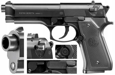 Replika Pistolet Asg Beretta M92 Fs 6 Mm Pistolet Strzelba 