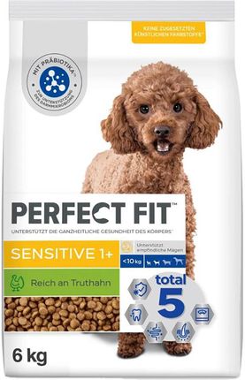 Perfect Fit Sensitive Adult Dog < 10kg Indyk 2X6kg