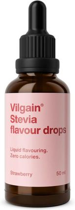 Vilgain Stevia Drops Truskawka 50 Ml