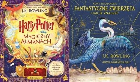 MAGICZNY ALMANACH + FANTASTYCZNE ZWIERZĘTA. HARRY POTTER - J. K. ROWLING