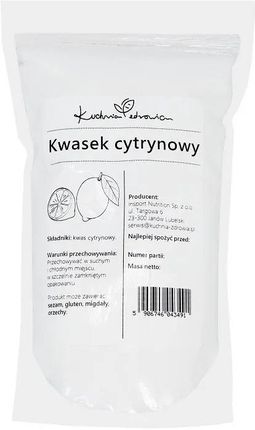 Kuchnia Zdrowia Kwasek Cytrynowy 1kg