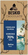 Zdjęcie Beskid Chocolade Chocolate Czekolada Pitna Gorzka 70% Belize Peini 200g - Pszczyna
