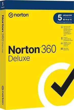 Norton 360 Deluxe 5 urządzeń 36 miesięcy ESD (21441569)