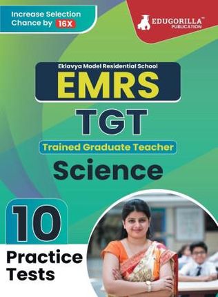EMRS TGT Science Exam Book 2023 (English Edition) - Eklavya Model Residential School Trained Graduate Teacher - 10 Practice Tests (1500 Solved MCQ) wi