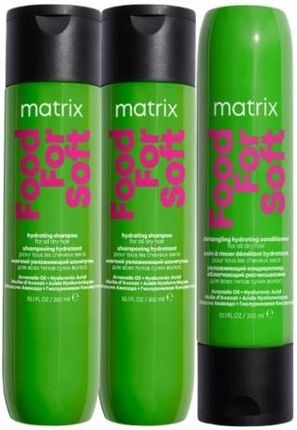 MATRIX FOOD FOR SOFT szampon do włosów X2, odżywka PIELĘGNACJA WŁOSÓW