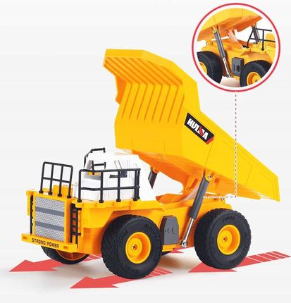 Huina Wywrotka Zdalnie Sterowana 1:24 Rc Pilot Akumulato - zdjęcie 3