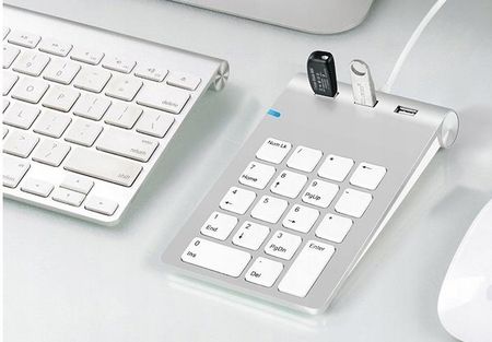 Klawiatura numeryczna Pan I Pani Gadżet Mini Aluminiowa YX18 - zdjęcie 3