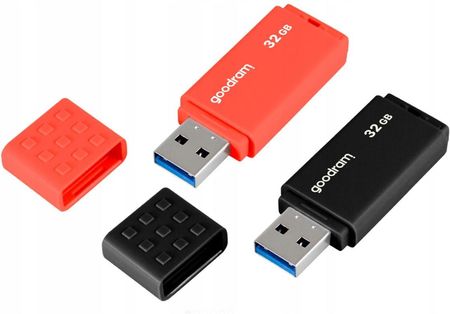 GoodRam UME3 Mix Dwupak 2x32GB USB 3.2 (czarny-czerwony) (UME30320MXR112P)