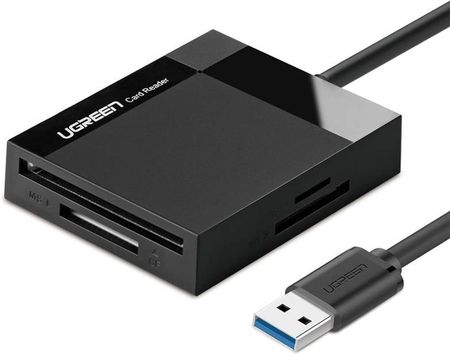 Ugreen Czytnik kart pamięci SD / micro-SD / CF (USB 3.0) (6957303802852)