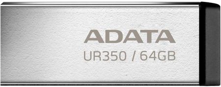 Adata 64GB UR350 czarny (USB 3.2 Gen1) (UR35064GRSRBK)