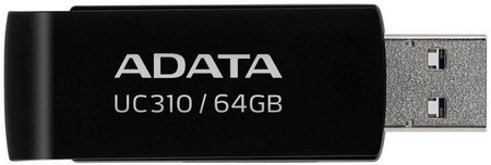 Adata 64GB UC310 czarny (USB 3.2) (UC31064GRBK)
