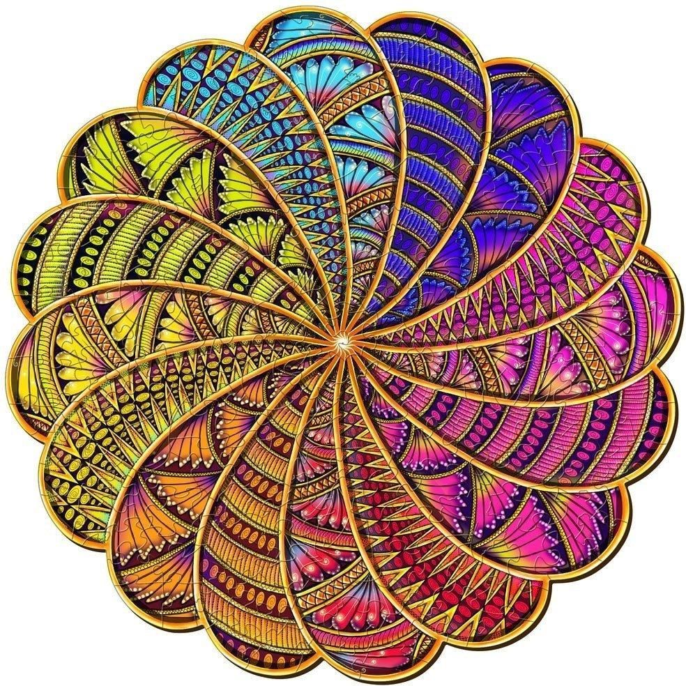 LANG Blissful Moments 500-Piece Puzzle - Lake Scene Artwork With Linen-Embossed Finish