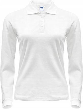 Koszulka Polo damska Jhk z długim rękawem Wh M