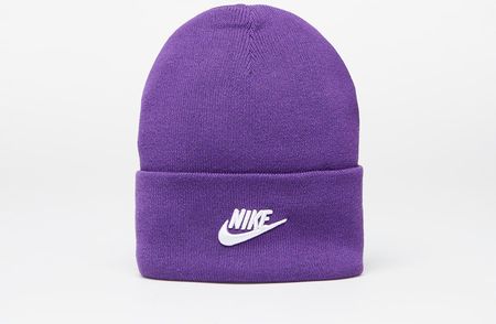 Nike Peak Tall Cuff Futura Beanie Purple Cosmos/ White