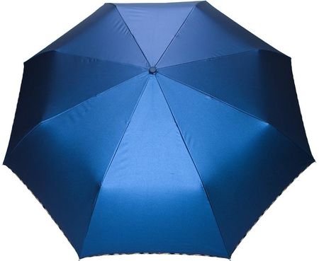 Automatyczna metaliczna parasolka damska marki Parasol, niebieska