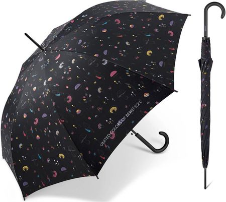 Automatyczna parasolka Benetton we wzory mushrooms