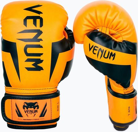 Rękawice Bokserskie Dziecięce Venum Elite Boxing Fluo Orange