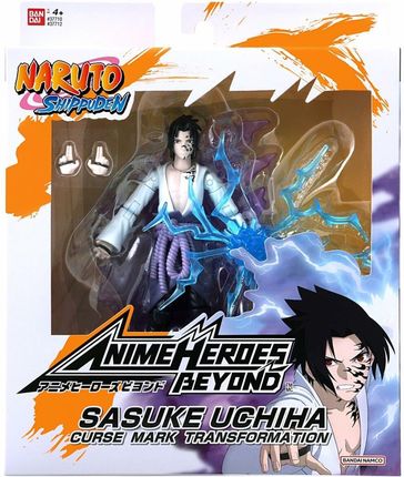 Figurki Superbohaterów Naruto Shippuden Bandai Anime Heroes Beyond: Sasuke Uchiha 17 cm