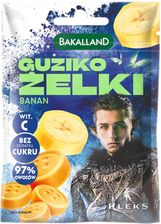 Zdjęcie Bakalland - Kleks Guziko, żelki bananowe, 34 g - Małomice