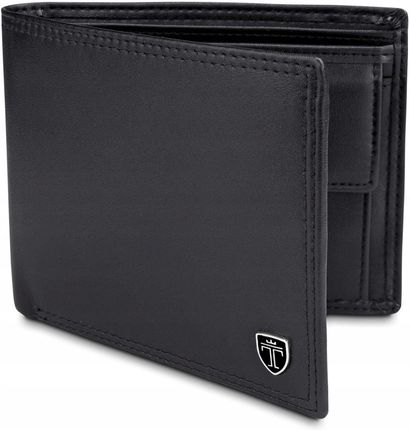 Travando portfel męski Toronto RFID Czarny 12,5x10