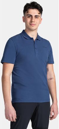 Kilpi  Męska bawełniana koszula polo TM0371KI Ciemny niebieski XL