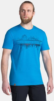 Kilpi  Męski t-shirt bawełniany TM0374KI Niebieski S