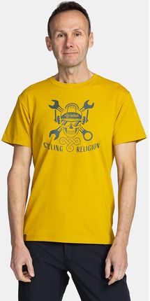 Kilpi  Męski t-shirt bawełniany TM0377KI złota XS