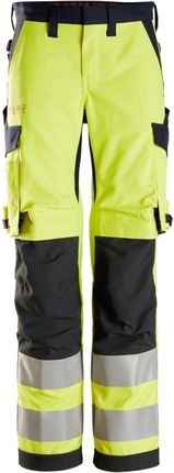 Snickers Workwear Spodnie Robocze Długie Damskie Odblaskowe 6760 En 20471/2 Protecwork