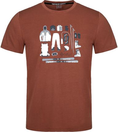 Kilpi  Męski t-shirt funkcyjny SM0305KI czerwony XL