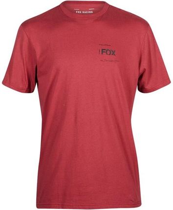 koszulka FOX - Invent Tomorrow Ss Prem Tee Scarlet (371) rozmiar: 2X