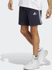 Zdjęcie adidas Essentials French Terry 3 Stripes Shorts Czarne - Karpacz