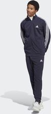 Zdjęcie adidas Basic 3 Stripes French Terry Track Suit Niebieskie - Pilawa