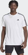 Zdjęcie adidas Train Essentials 3 Stripes Training Tee Białe - Tyczyn