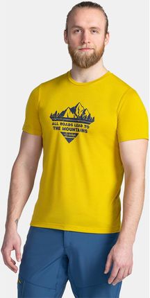 Kilpi  Męski t-shirt funkcyjny TM0306KI złota XS