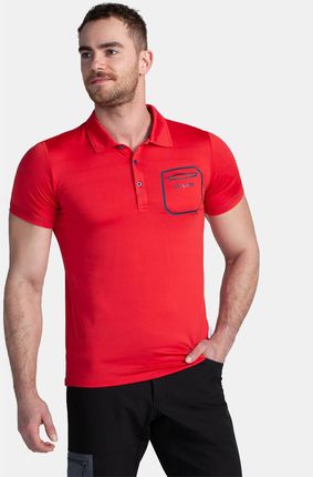 Kilpi  Męska koszula polo TM0304KI czerwony XL