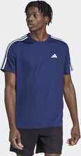 Zdjęcie adidas Train Essentials 3 Stripes Training Tee Białe - Nowe Brzesko