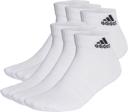 adidas Cushioned Sportswear Ankle Socks 6 Pairs Białe
