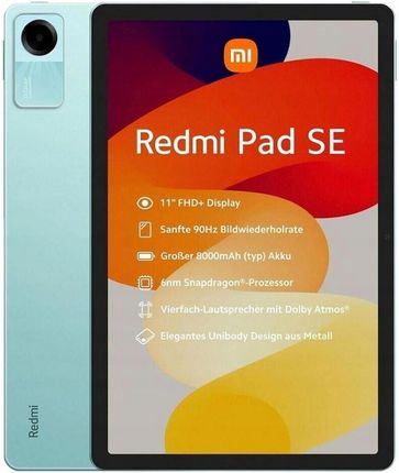 Tablet Redmi Pad SE 11 6/128GB Zielony - Ceny i opinie na