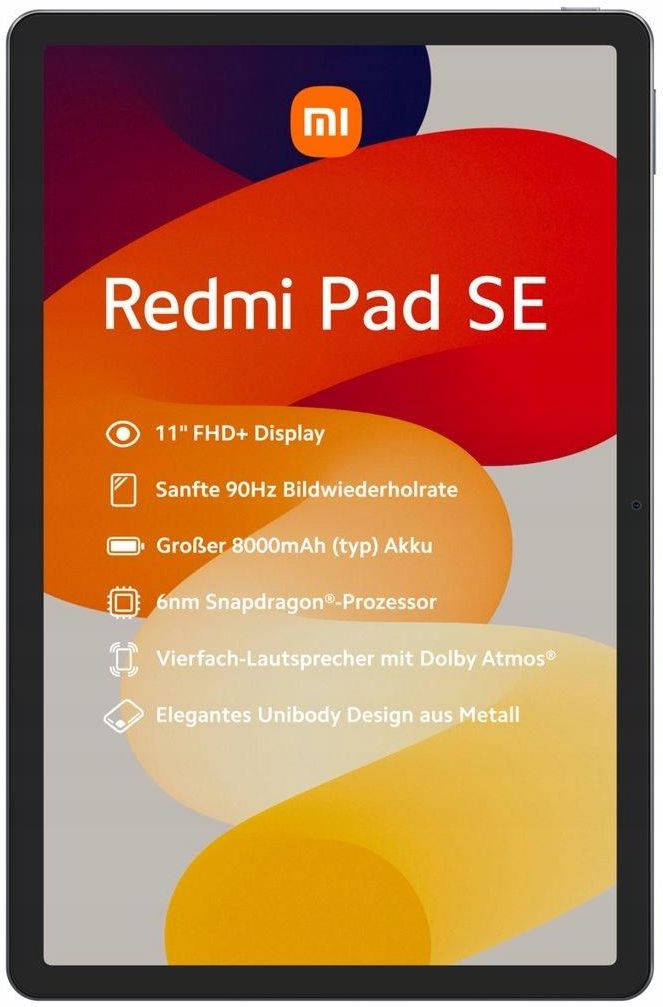 Tablet Redmi Pad SE 11 6/128GB Szary - Ceny i opinie na Ceneo.pl