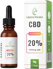 Zdjęcie Green Pharm Olejek Konopny Cbd 20% Full Spectrum 10G (~11ml) - Buk