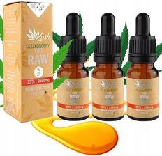 Zdjęcie Kush Cbd Olejek Konopny Raw 25% 7500 Mg 3x10ml - Sępopol
