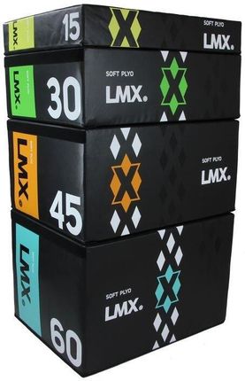 Lifemax Skrzynia Plyometryczna Crossmax Soft Plyo Pomarańczowe
