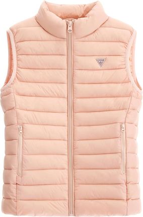 Dziecięca Kamizelka pikowana Guess Padded SL Vest_Core H93J01Wcao0-G66D – Różowy