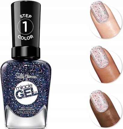 Sally Hansen Miracle Gel Hybrydowy Lakier Do Paznokci Bez Użycia Lampy Uv/Led Odcień Girls Flip 14,7 Ml