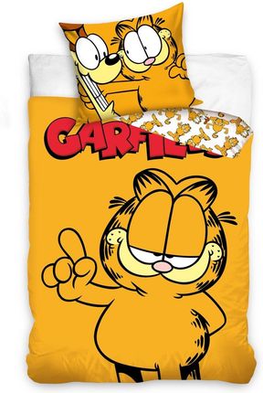 Carbotex Komplet Pościeli Bawełnianiej 140X200 + 70X90 Garfield