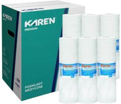 Zdjęcie Karen Podkłady Medyczne Bibułowe - Rolki 60Cm X 50M - Karton 6Szt. - Miechów