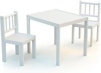 Webaby Stolik Z Krzesełkami Buk Biały