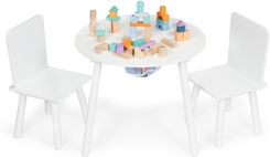 Zdjęcie Ecotoys Stół Stolik +2 Krzesła Meble Dla Dzieci Komplet - Olkusz