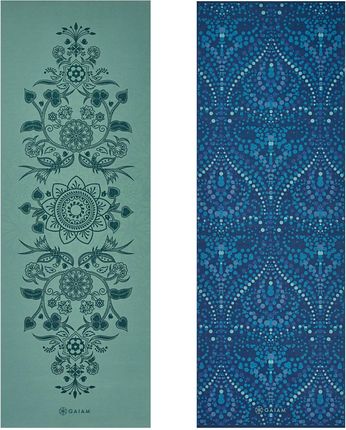 Gaiam Do Jogi Dwustronna Mystic 6Mm Kolorowe