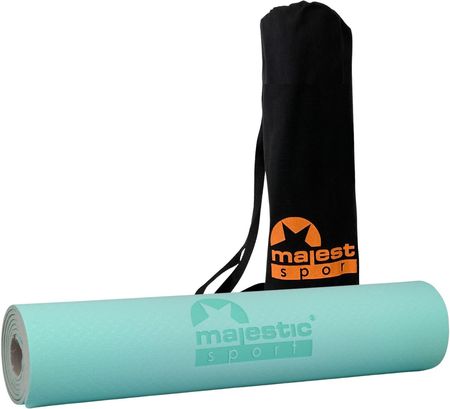 Majestic Sport Yoga 183X61X0 6Cm Zielone